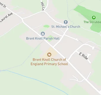 map for Brent Knoll Church of England Primary School