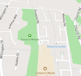 map for Senacre Wood Primary School