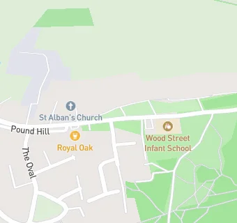 map for St Albans Church