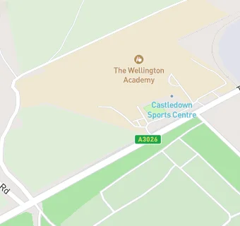 map for The Wellington Academy