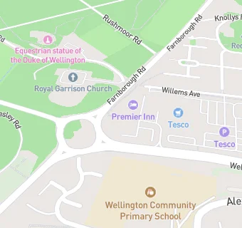 map for The Willems Park Public House