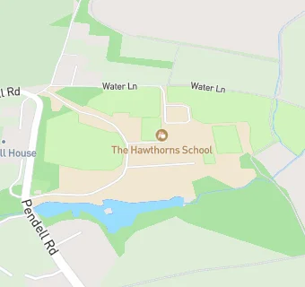 map for The Hawthorns School