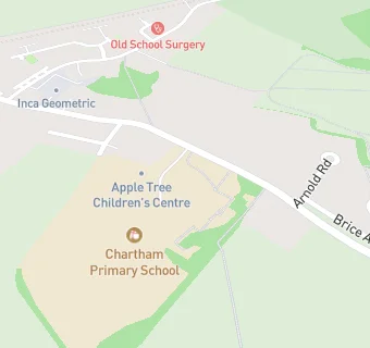 map for Chartham Primary School