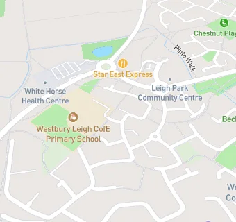 map for Westbury Leigh Primary School