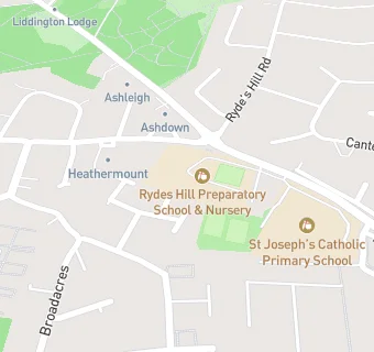 map for Rydes Hill Preparatory School