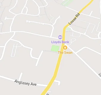 map for Loose Bowls Club