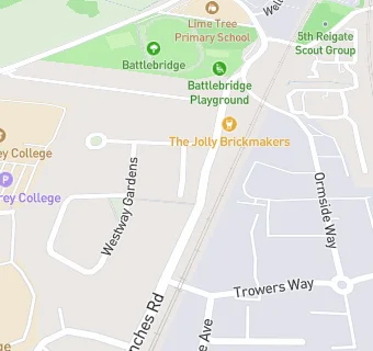 map for Battlebridge Education Centre