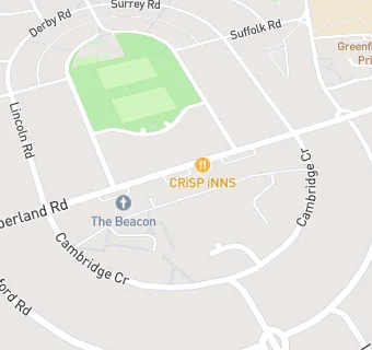 map for Crispinns Fish Bar