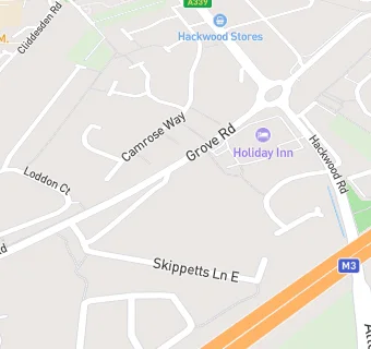 map for BP Grove Road / M&S Simply Food