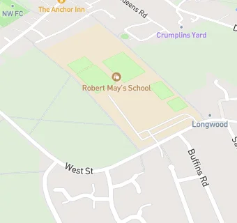 map for Robert May's School