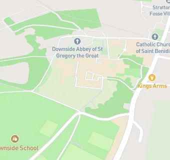 map for Downside School