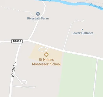 map for St Helens Montessori School