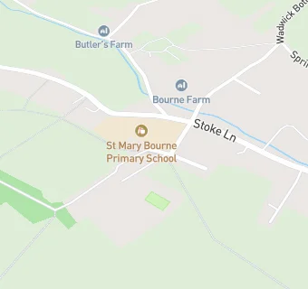 map for HC3S AT St Mary Bourne Primary School