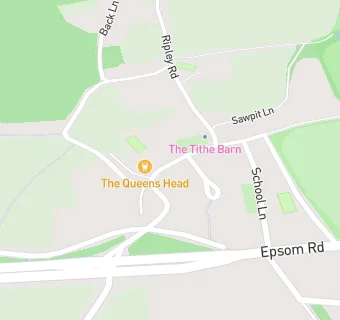 map for Queens Head Public House