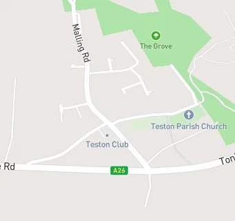 map for Teston & Wateringbury Pre-School