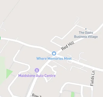 map for Wateringbury Post Office