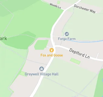 map for Greywell Village Hall