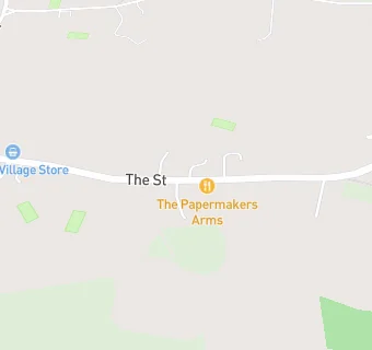 map for The Papermakers Arms