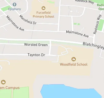 map for Twelve15 At Woodfield School