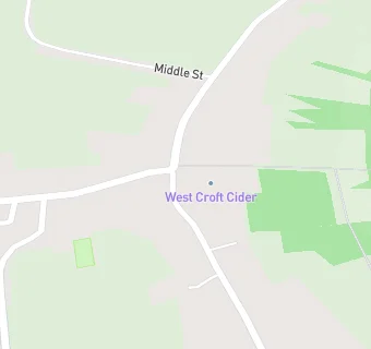 map for West Croft Cider & Somerset Cider Vinegar