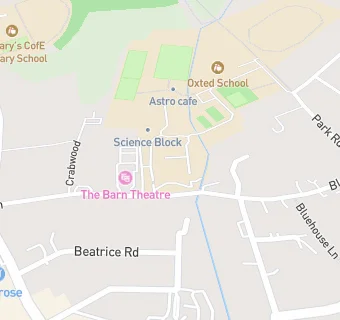 map for Oxted School