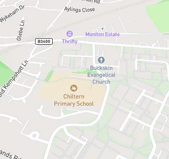 map for Chiltern Primary School