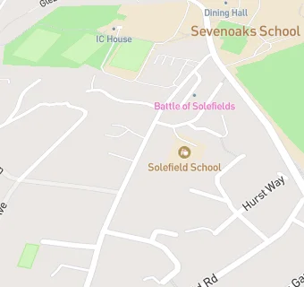 map for Solefield School