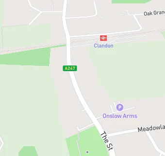 map for The Onslow Arms