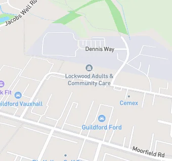 map for Lockwood Day Centre