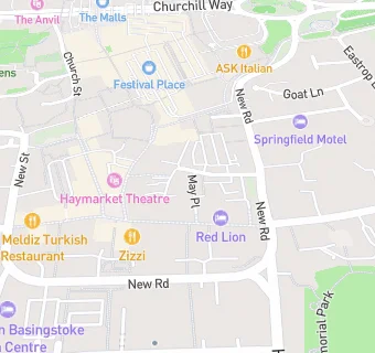 map for Coombs Catering Partnership At May Place House