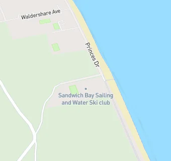 map for Sandwich Bay Sailing Club