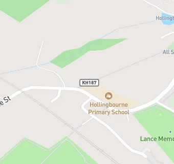 map for Hollingbourne Primary School
