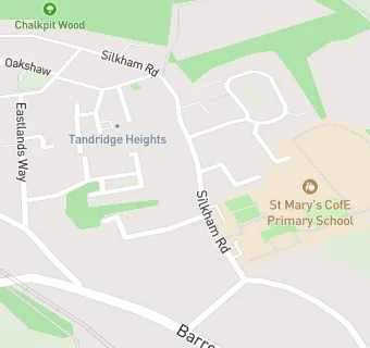 map for St Mary's CofE Primary School