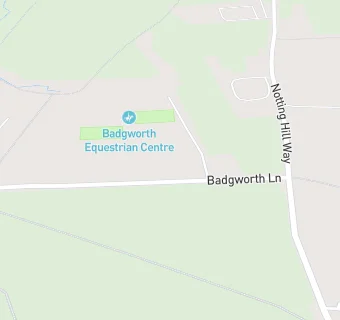 map for Badgworth Arena