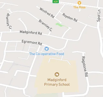 map for McColls