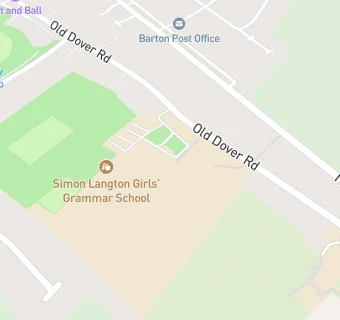 map for Simon Langton Girls' Grammar School