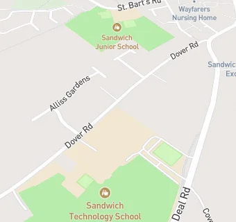 map for Sandwich Technology School