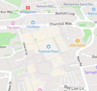 map for Hotel Chocolat Stores