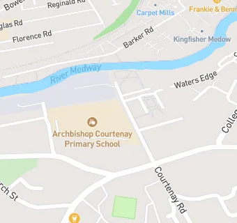 map for Breakfast Club At The Archbishop Courtenay C Of E Primary