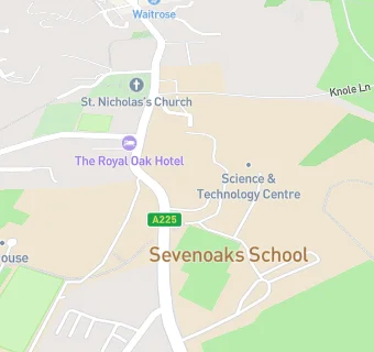 map for Chartwells @ Sevenoaks School