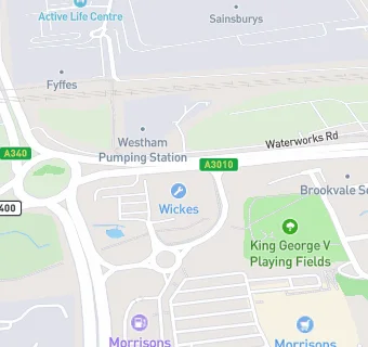 map for Wickes Building Supplies