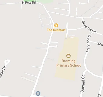 map for The Redstart Inn Ltd