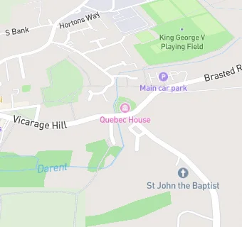 map for Westerham Place Residential Care Home