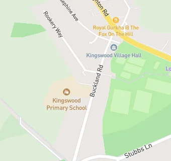 map for Kingswood Primary School