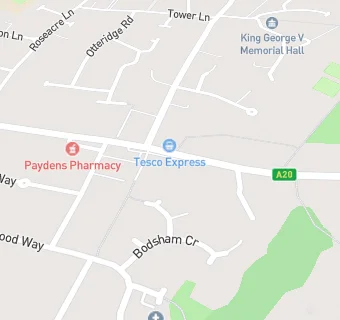 map for Yeoman Service Station