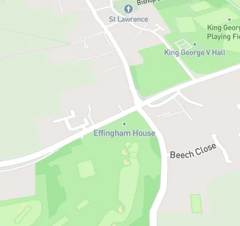 map for Effingham Golf Club