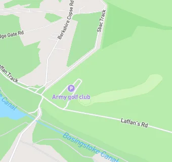 map for Army Golf Club