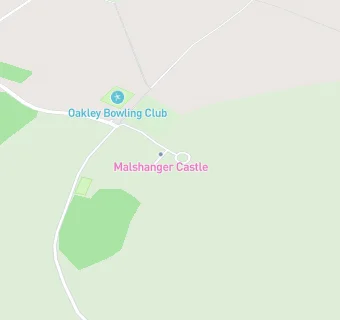 map for Oakley Bowling Club