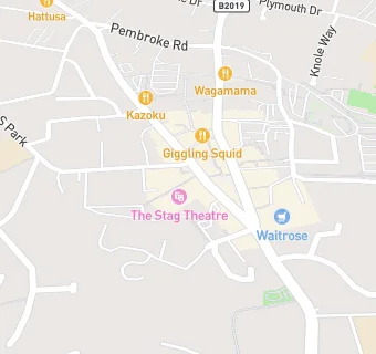 map for The Stag Theatre (Bar And Kiosks)