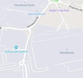 map for Eurest At J Sainsbury Distribution Depot